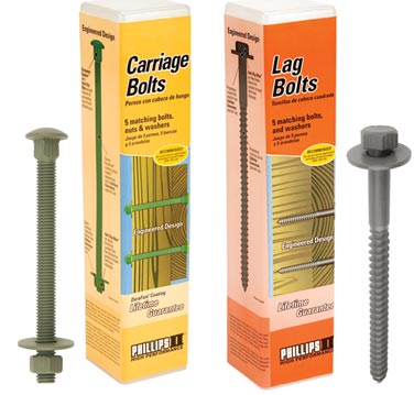 Carriage Bolt Sizes